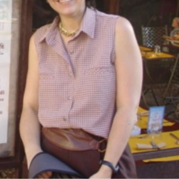 Sportif Sleeveless Button-Down shirt (M) - Picture 2 of 8